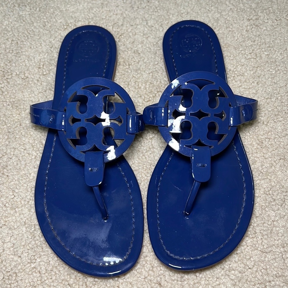 Tory Burch Patent Miller Sandal